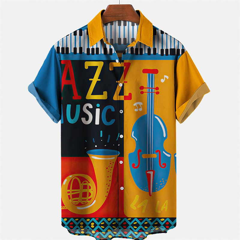 Musical Instrument Hawaiian - Musical Instrument Guitar 3d Print Shirt