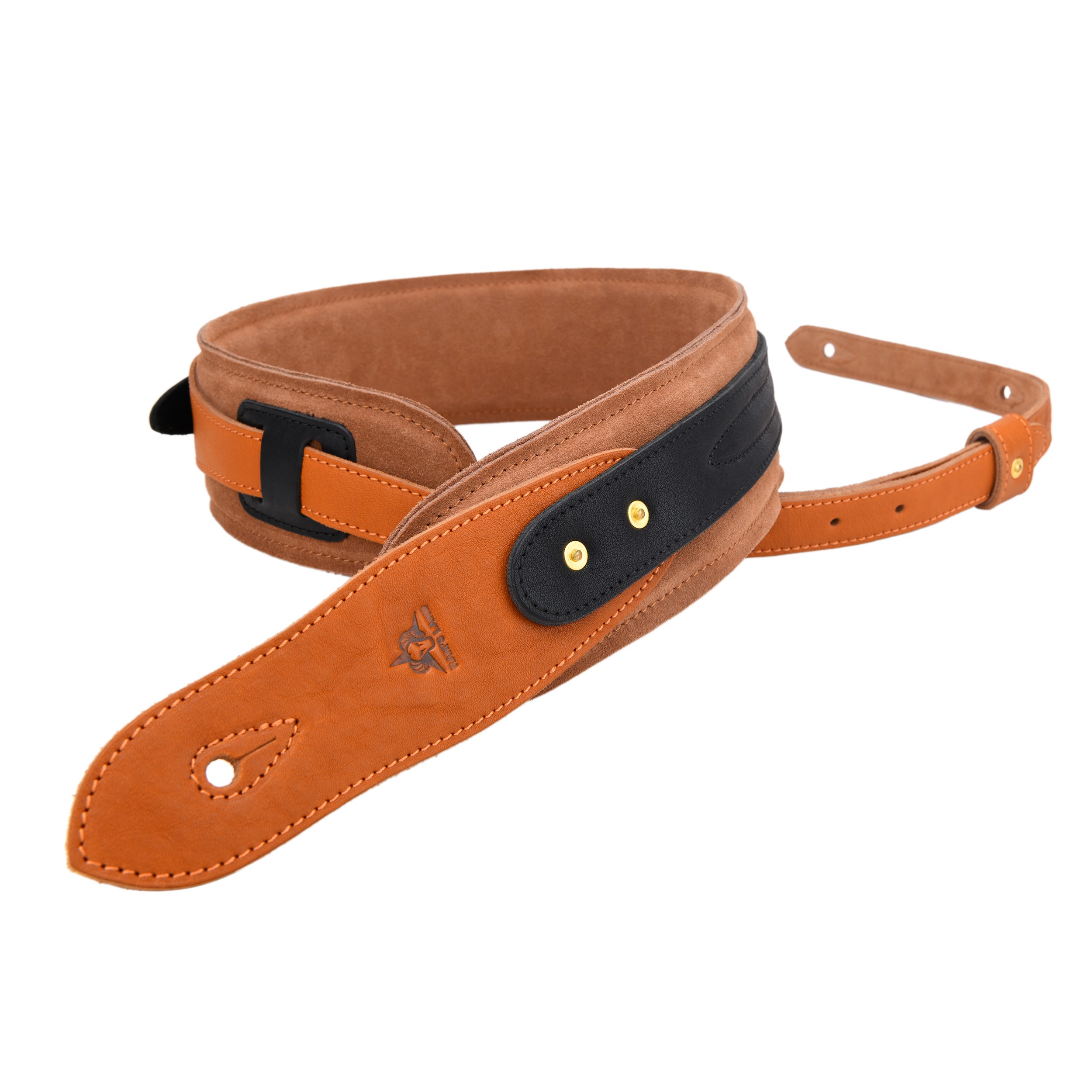 Acoustic Guitar Dreadnought - 3 inch Wide Leather Guitar Strap