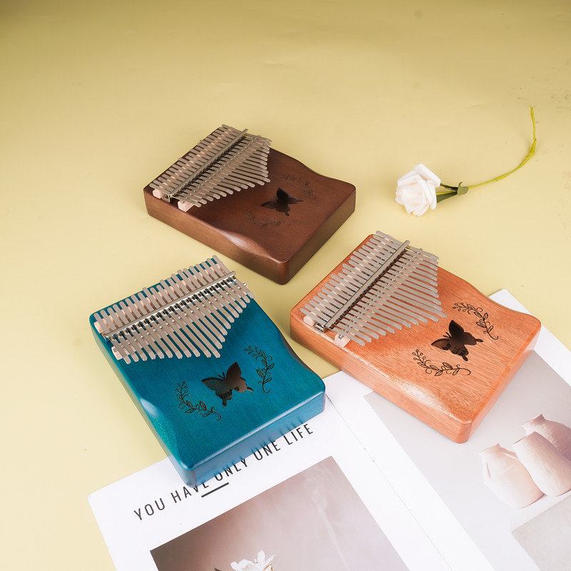 Musical Instrument Piano - 17 Key Hluru Kalimba Professional Quality