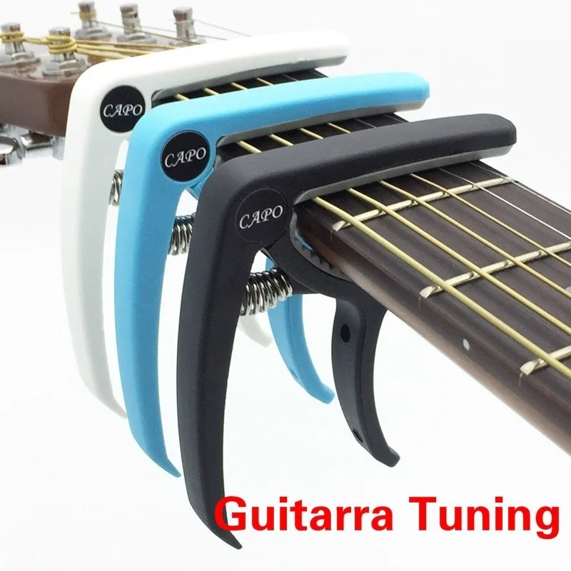Musical Instrument Names - Plastic Guitar Capo for 6 String