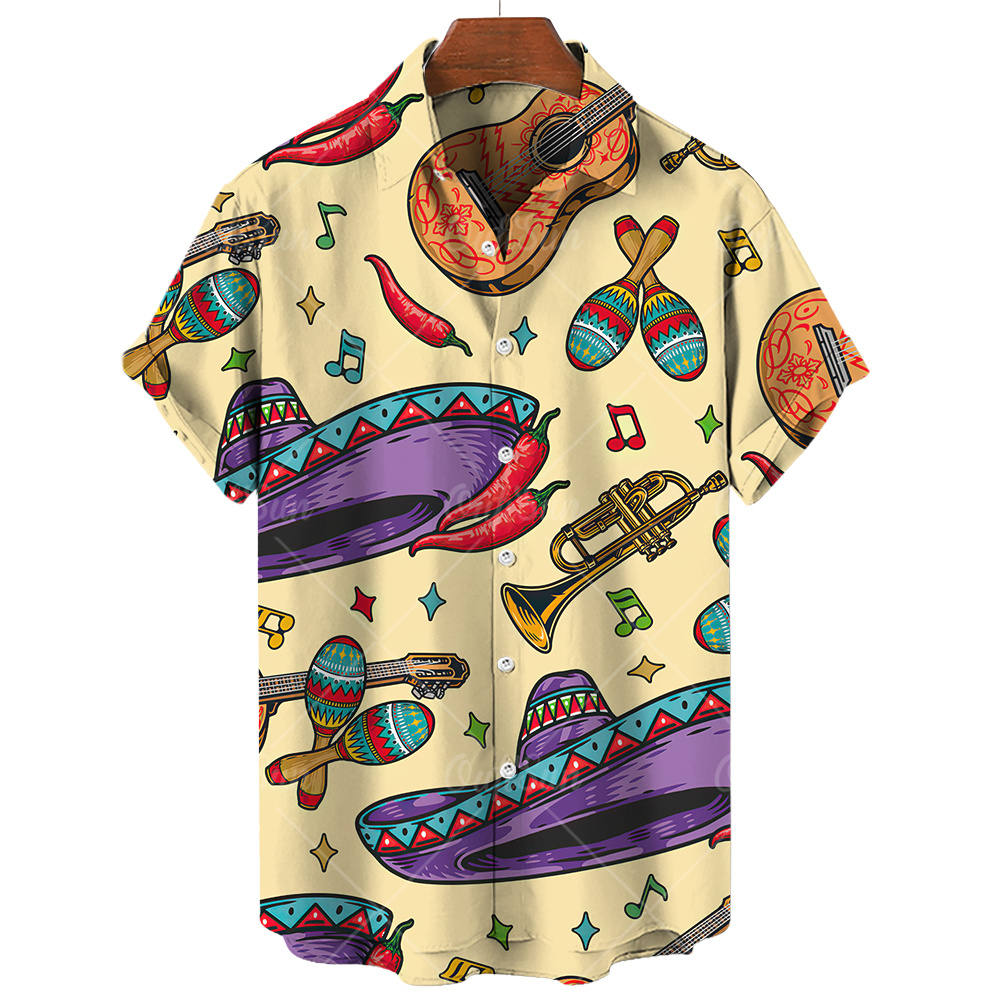 Musical Instrument Shirts For  - Musical Instrument Hawaiian review and price