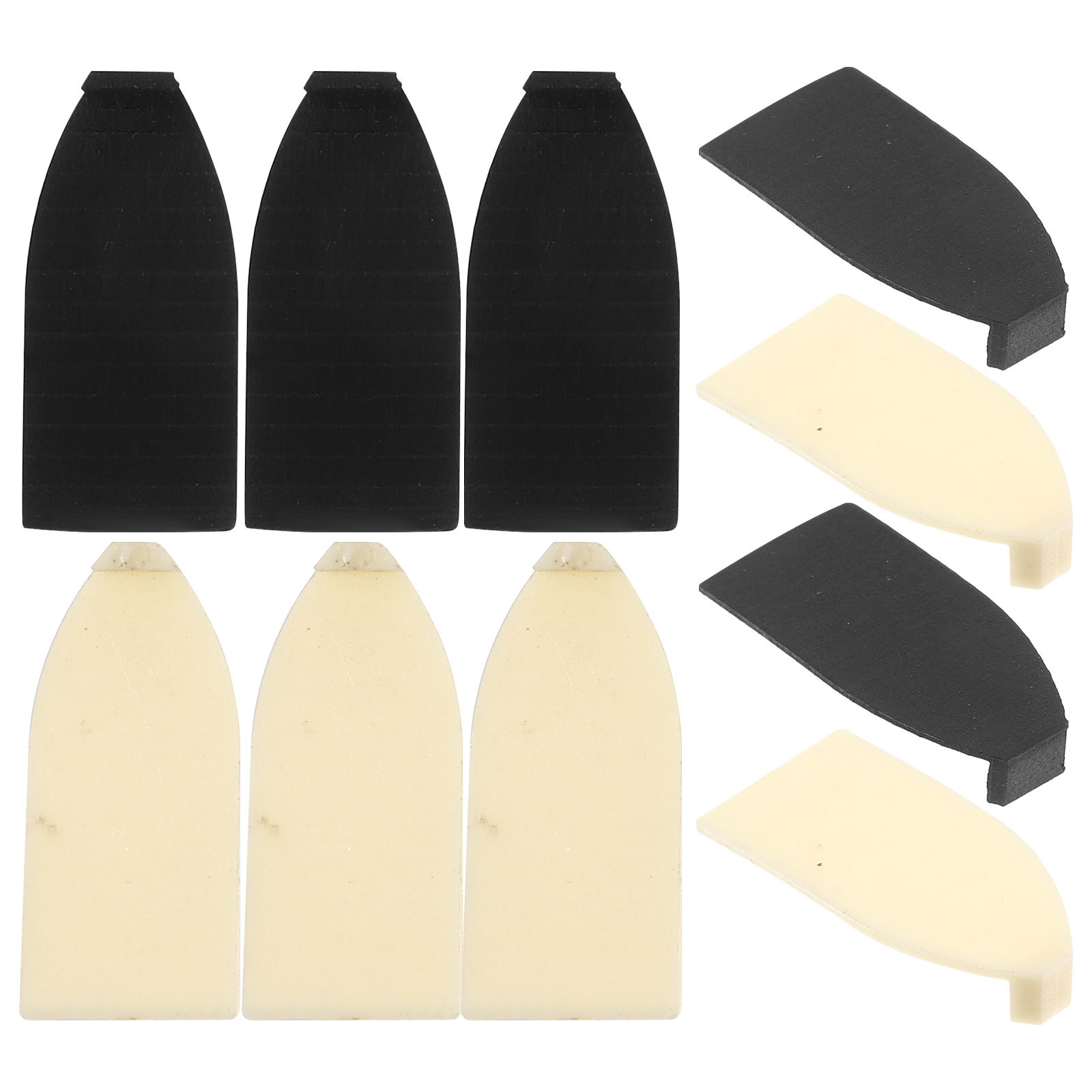 10Pcs Violin Bow Pads Plastic  - Musical Instrument Names review and price