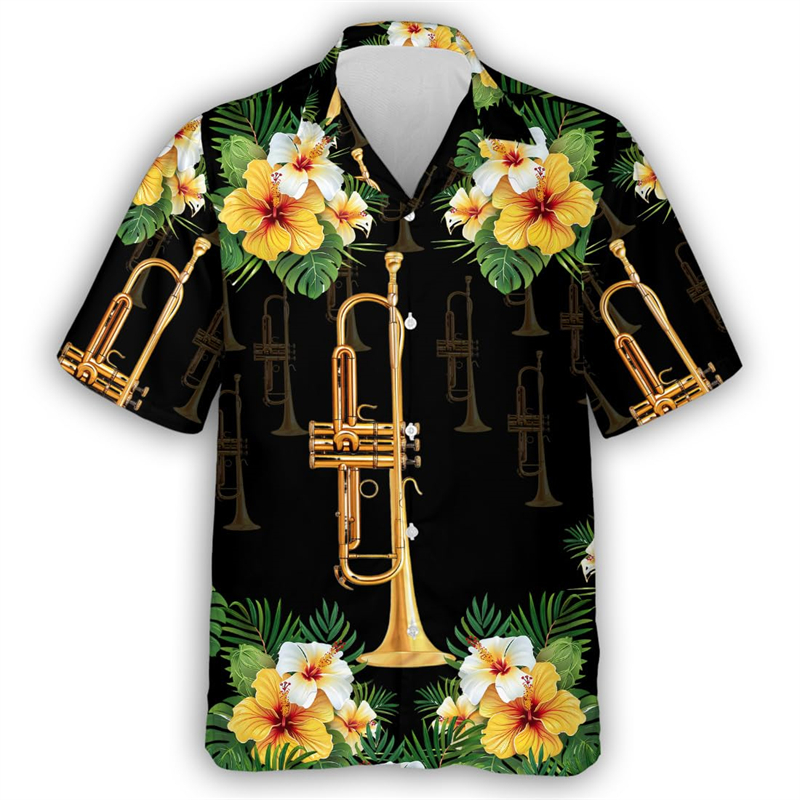 Guitar Trumpet Graphics Hawaii - Musical Instrument Hawaiian review and price