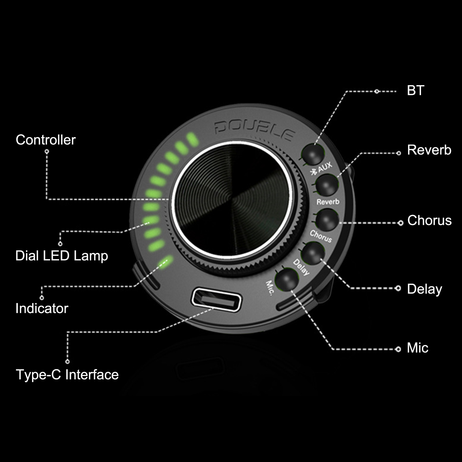 DOUBLE OS1 Resonance Pickup On - Dobro Resonator Guitar review and price