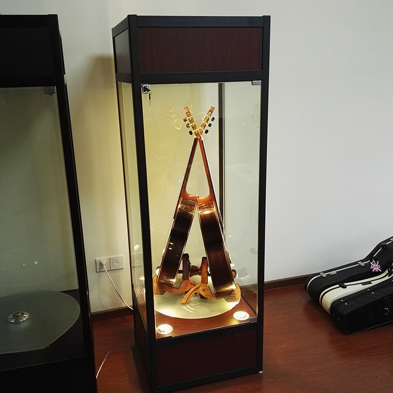 Guitar glass display cabinet p - Musical Instrument Glass review and price