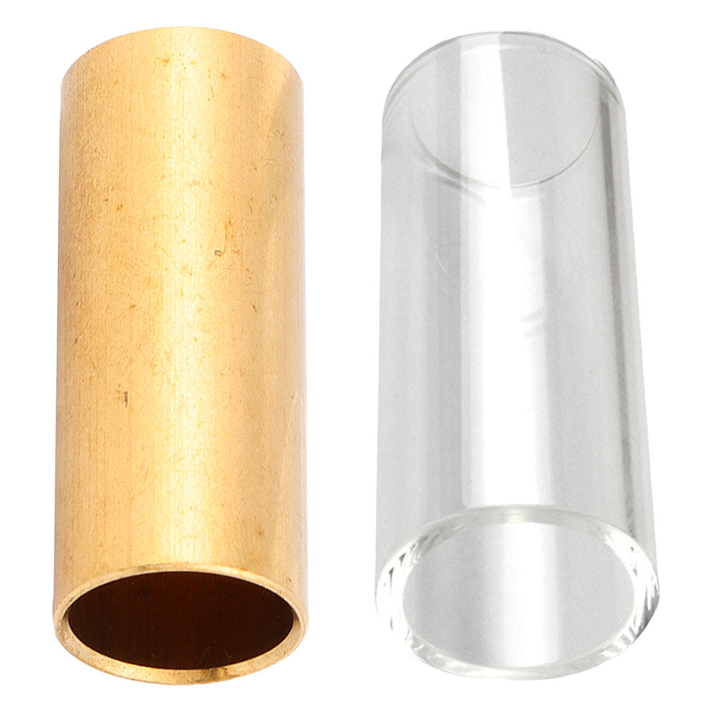 2Pcs Guitar Slide Glass Metal  - Musical Instrument Glass review and price