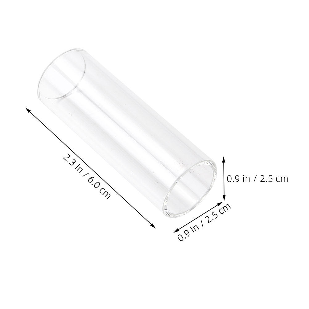 2Pcs Guitar Slide Glass Metal  - Musical Instrument Glass review and price