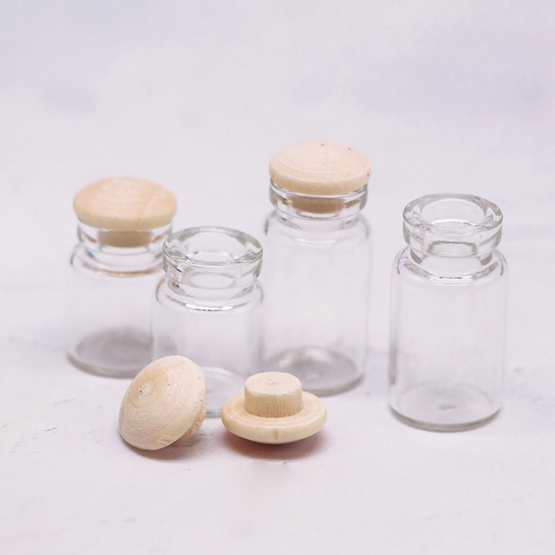 4Pcs/set Mini Glass Candy Bott - Musical Instrument Glass review and price