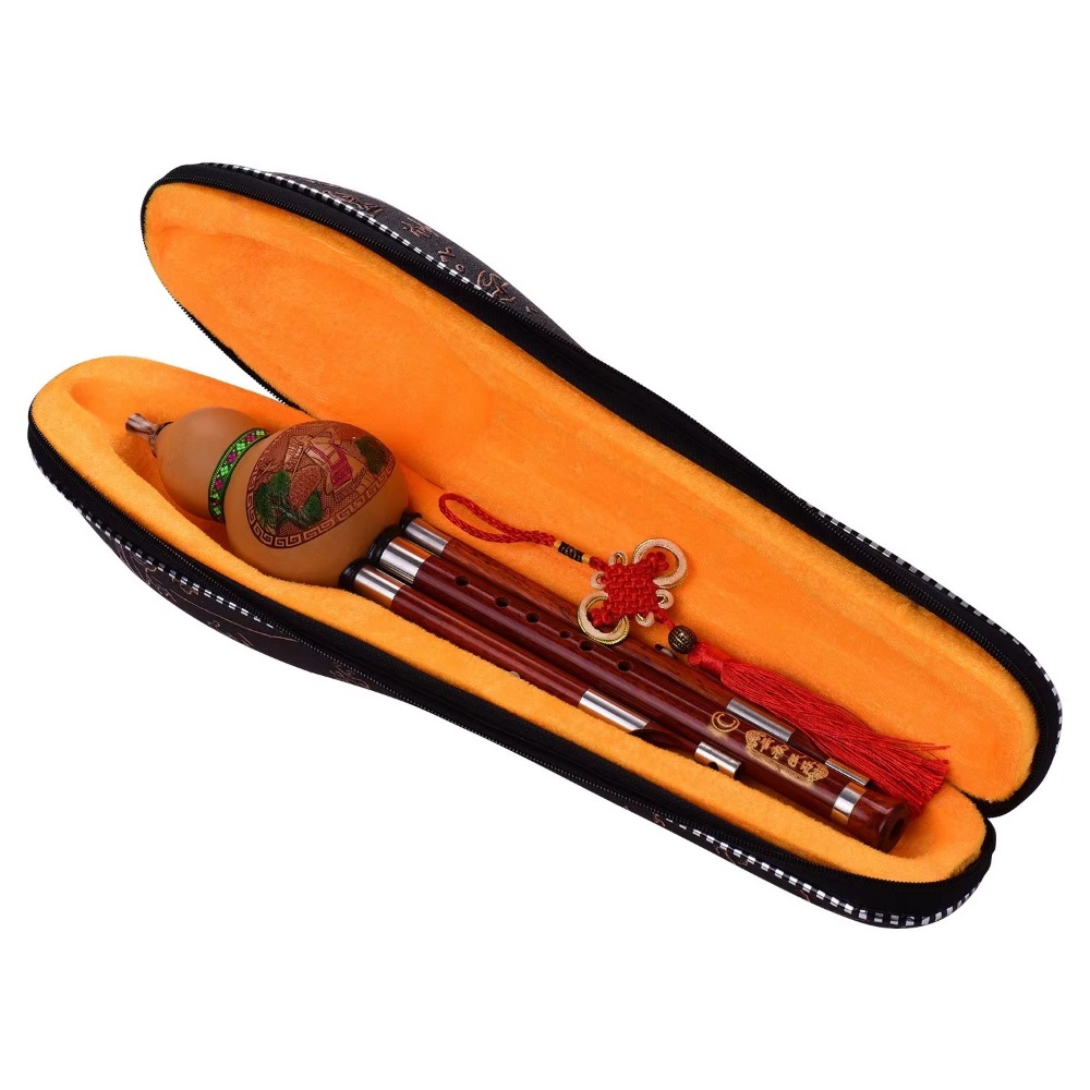 3-Tone C Key Hulusi Gourd Flut - Musical Instrument ____ review and price