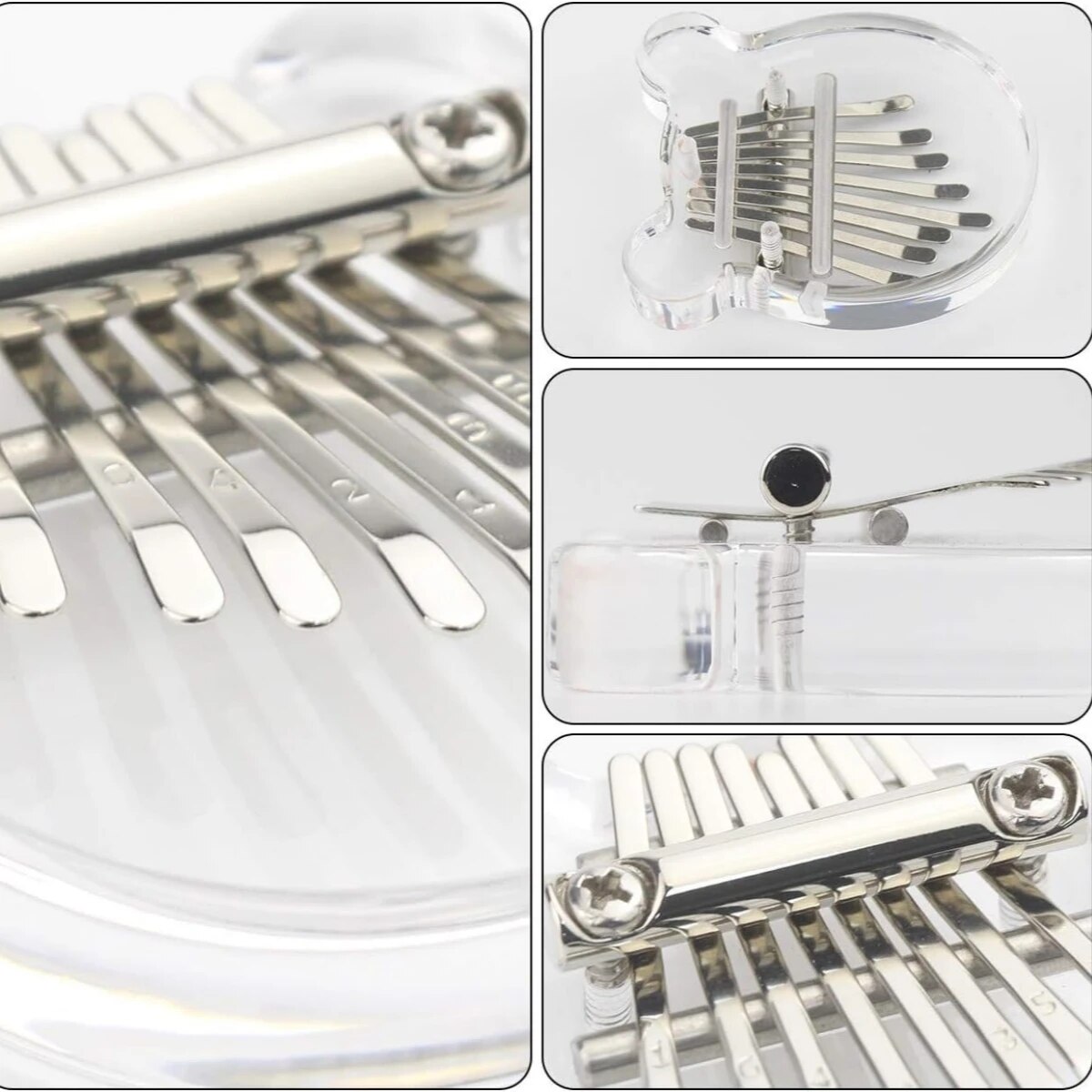 Miwayer 8 Keys Mini Kalimba Ra - Musical Instrument Names review and price