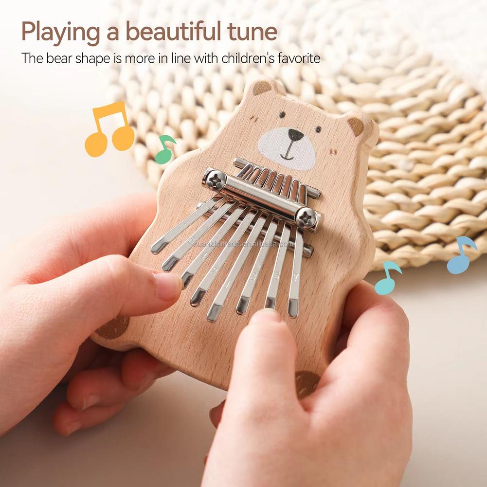 8 Key Mini Kalimba Portable Th - Musical Instrument Piano review and price
