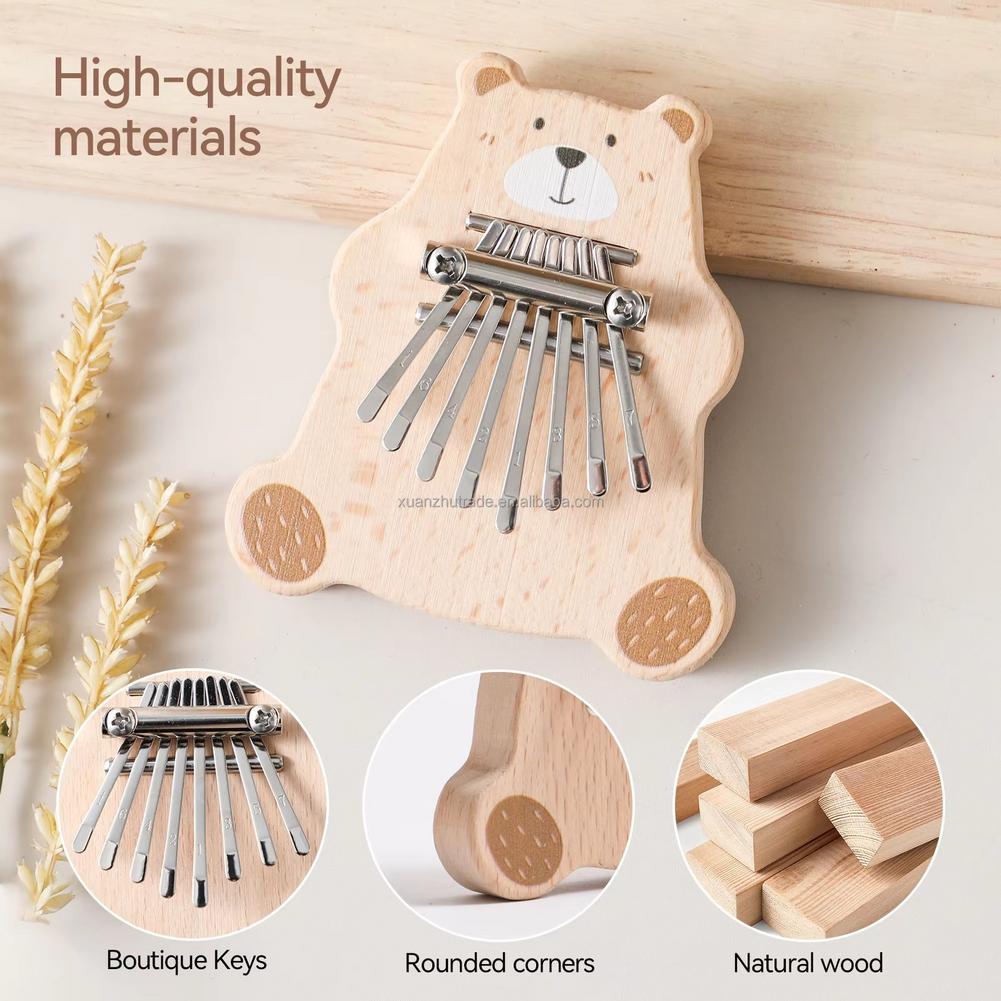8 Key Mini Kalimba Portable Th - Musical Instrument Piano review and price