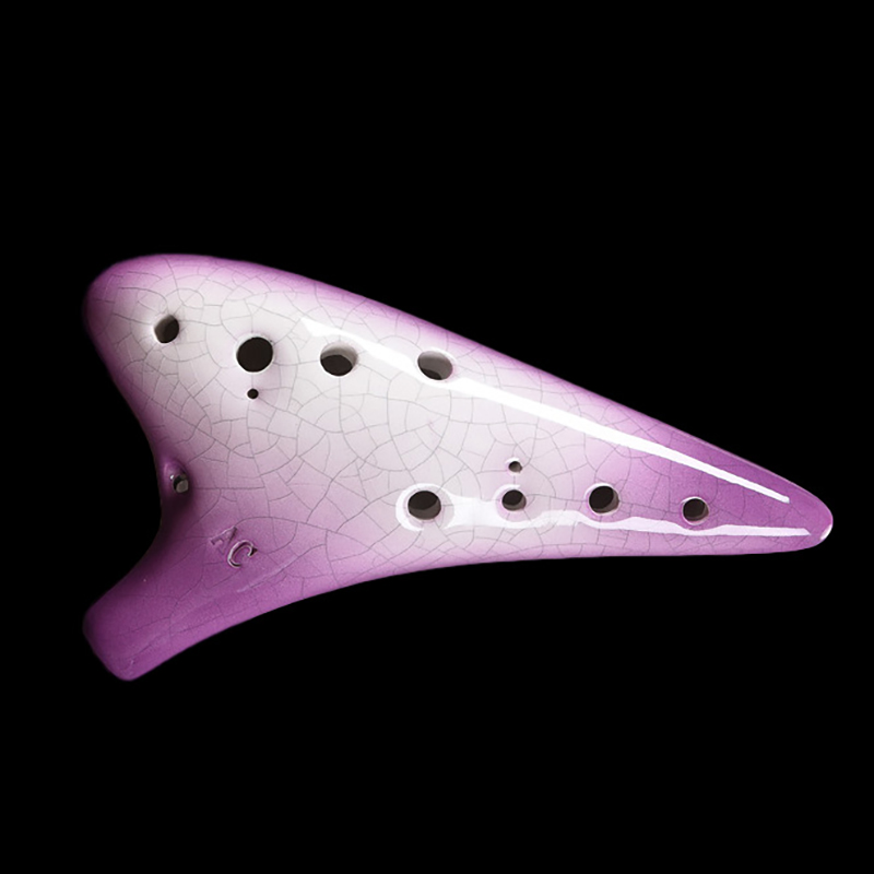 Purple Ceramics Ocarina 12 Hol - Musical Instrument Zelda review and price