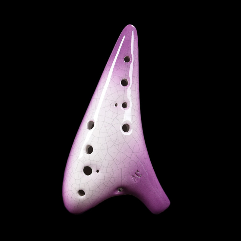 Purple Ceramics Ocarina 12 Hol - Musical Instrument Zelda review and price