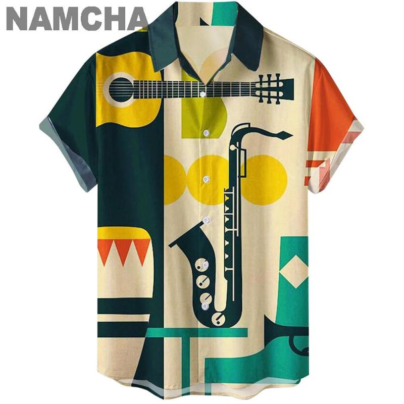 2025 Summer Beach Style Men's  - Musical Instrument Hawaiian review and price