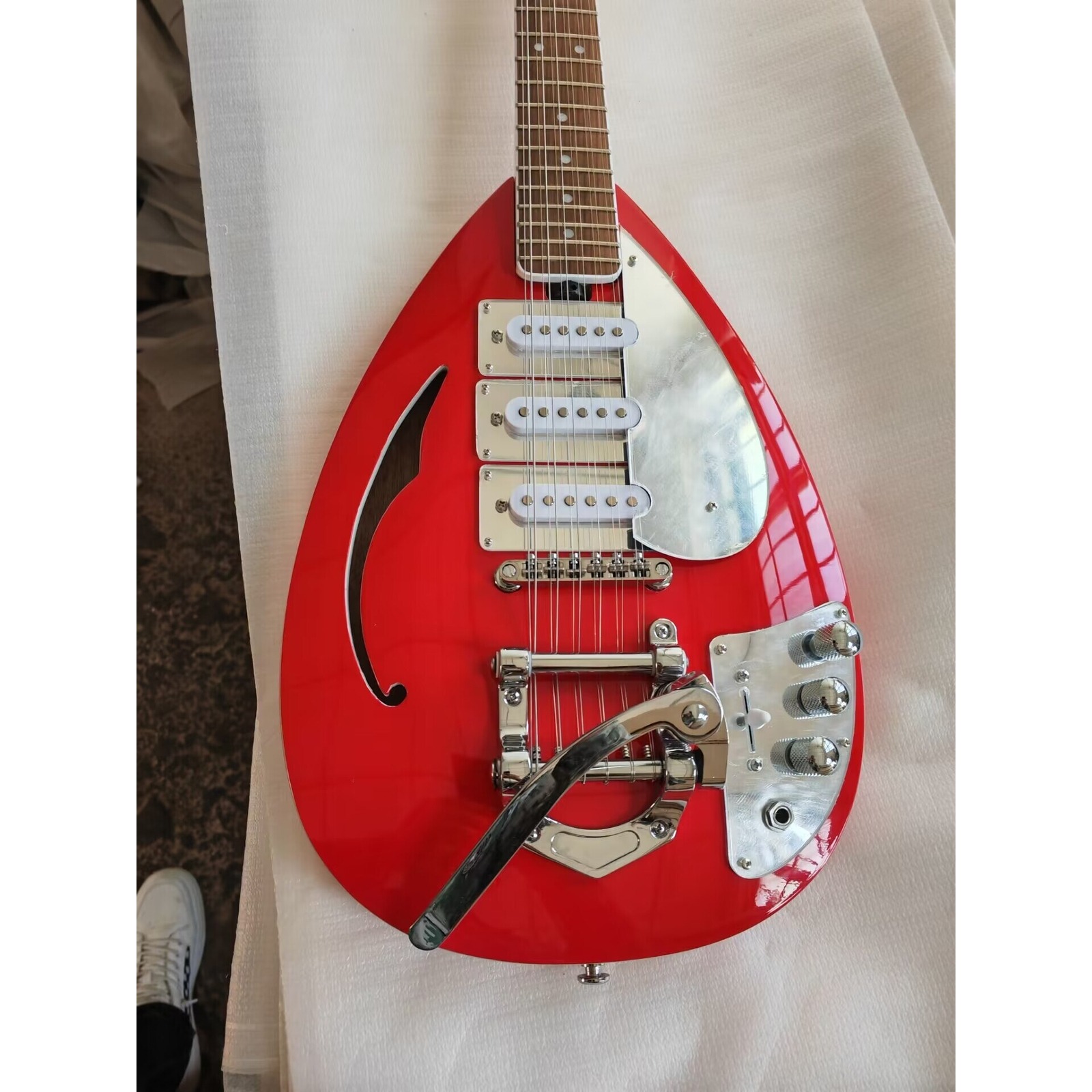 12 String Vintage Style Electr - Dobro Resonator Guitar review and price
