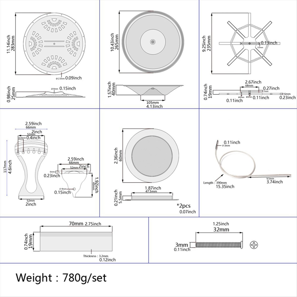 Y504A HOT  Resonator Cones Sou - Dobro Resonator Guitar review and price