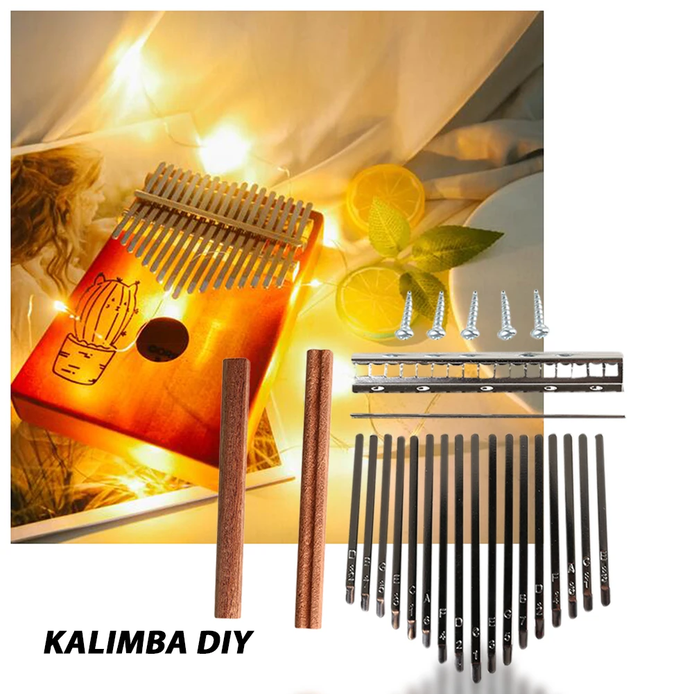 DIY 17 Tone Kalimba Keys Tines - Musical Instrument Piano review and price