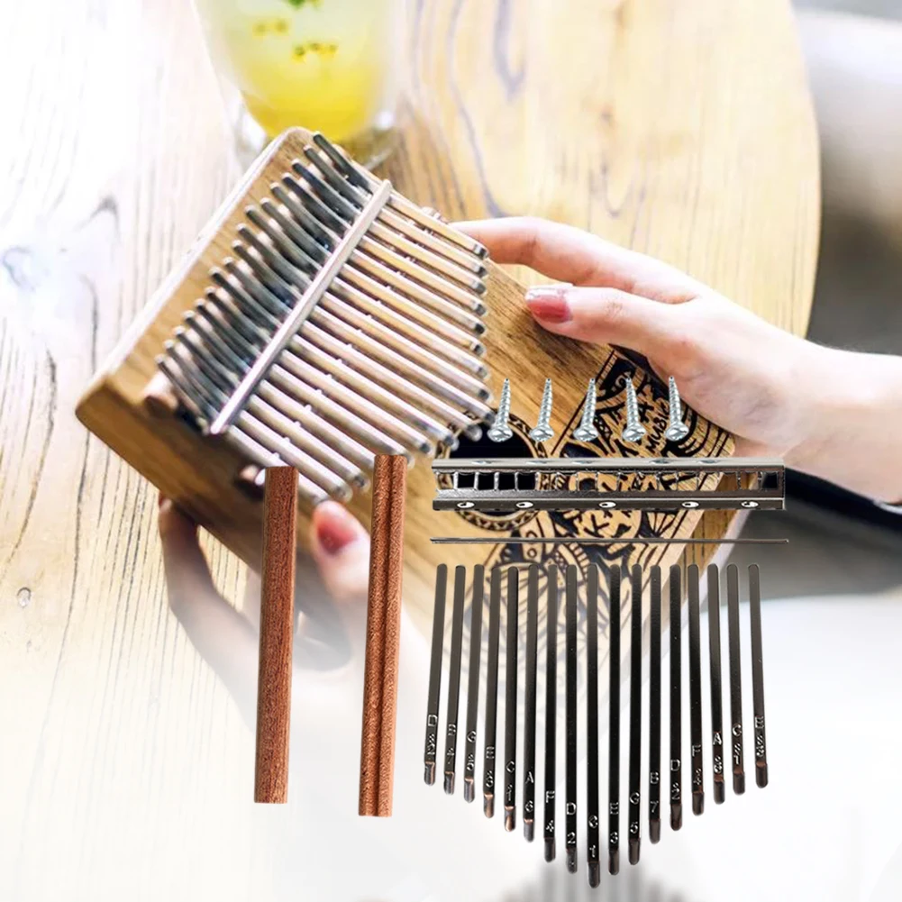 DIY 17 Tone Kalimba Keys Tines - Musical Instrument Piano review and price