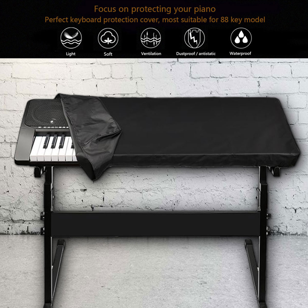61/88-Key Electronic Piano Cov - Musical Instrument Names review and price