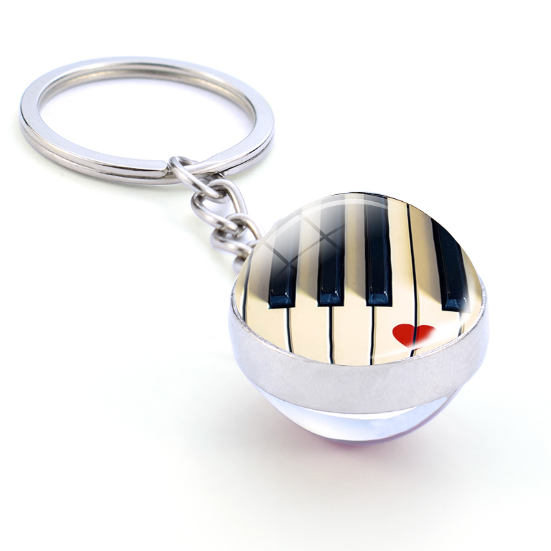 Piano Keychain Music Instrumen - Musical Instrument Glass review and price