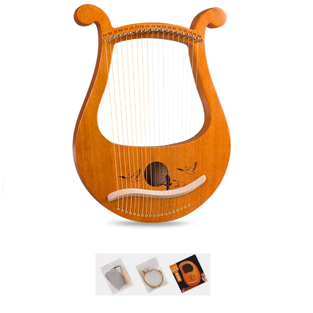 High Quality 19 String Lyre Ha - Musical Instrument Names review and price