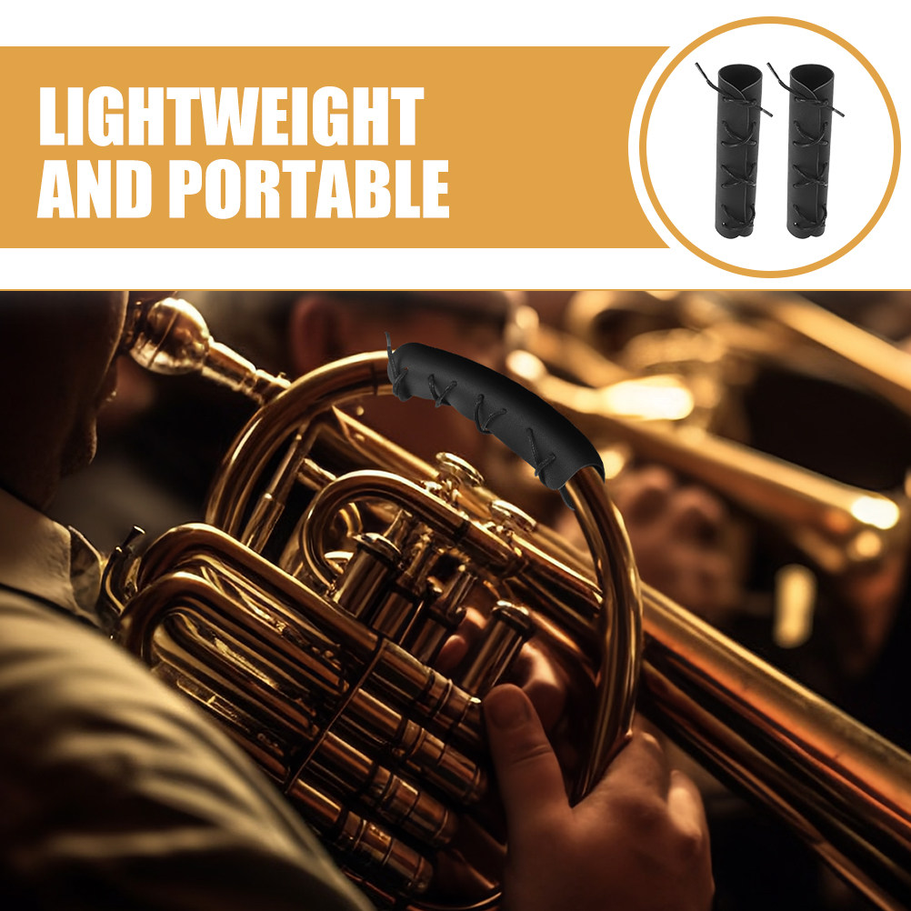 2Pcs French Horn Handle Guard  - Musical Instrument French review and price